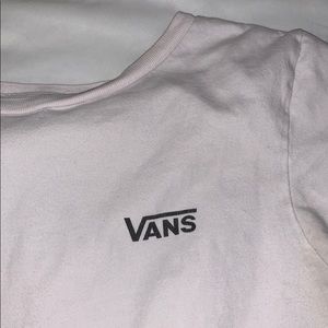 Vans flower shirt